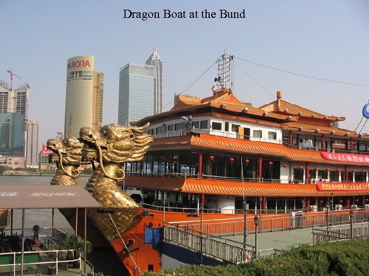 Dragon Boat at the Bund 