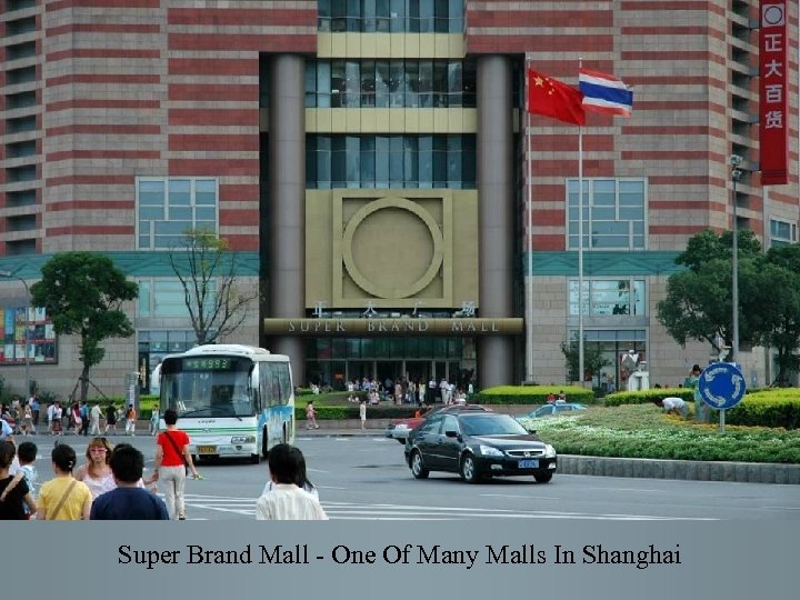 Super Brand Mall - One Of Many Malls In Shanghai 