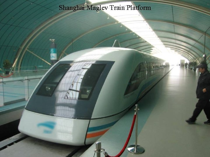 Shanghai Maglev Train Platform 