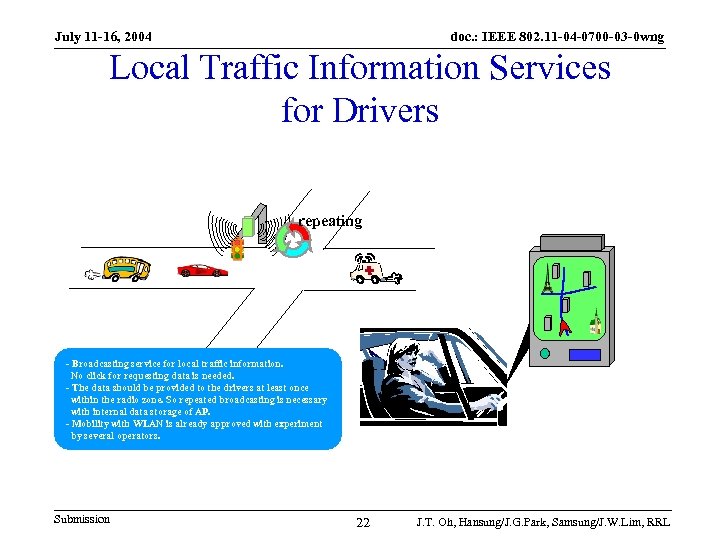 July 11 -16, 2004 doc. : IEEE 802. 11 -04 -0700 -03 -0 wng