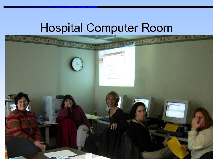 Hospital Computer Room 