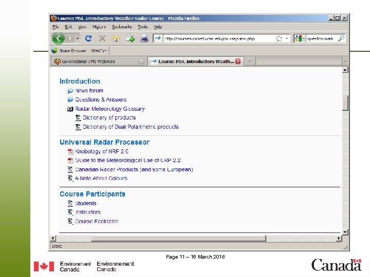 Page 11 – 16 March 2018 