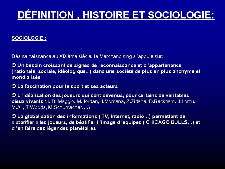 DÉFINITION , HISTOIRE ET SOCIOLOGIE: SOCIOLOGIE : Dès sa naissance au XIXème siècle, le