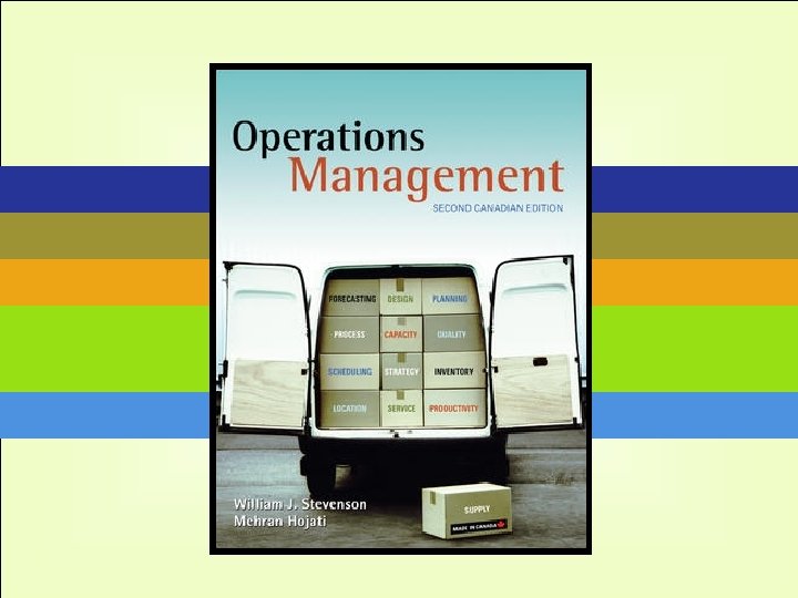 12 s-1 Purchasing and Supplier Management Mc. Graw-Hill Ryerson Operations Management, 2 nd Canadian