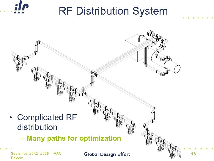 RF Distribution System • Complicated RF distribution – Many paths for optimization September 20