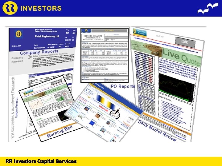 Click to add text RR Investors Capital Services 2009 