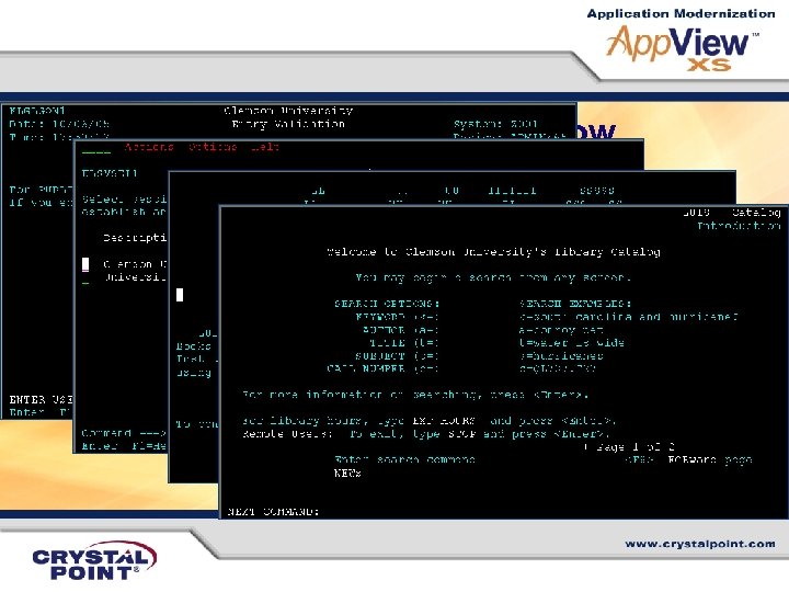 Example Legacy Workflow 