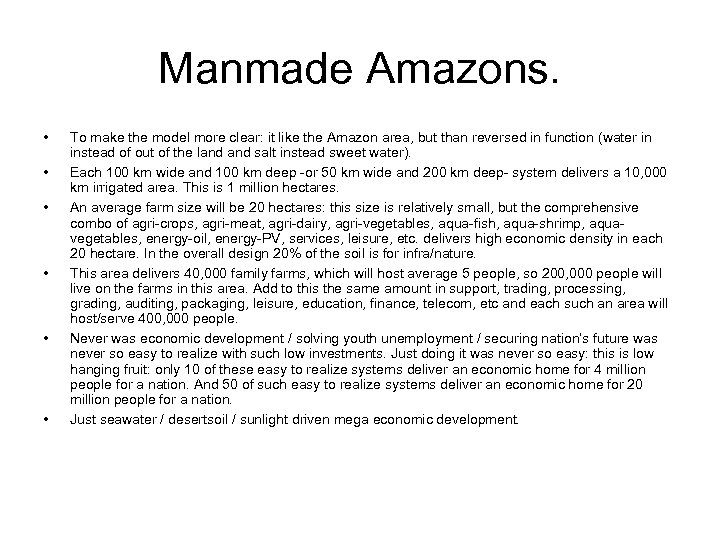 Manmade Amazons. • • • To make the model more clear: it like the