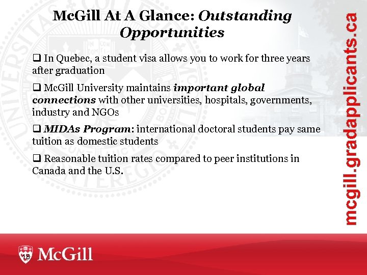 q In Quebec, a student visa allows you to work for three years after