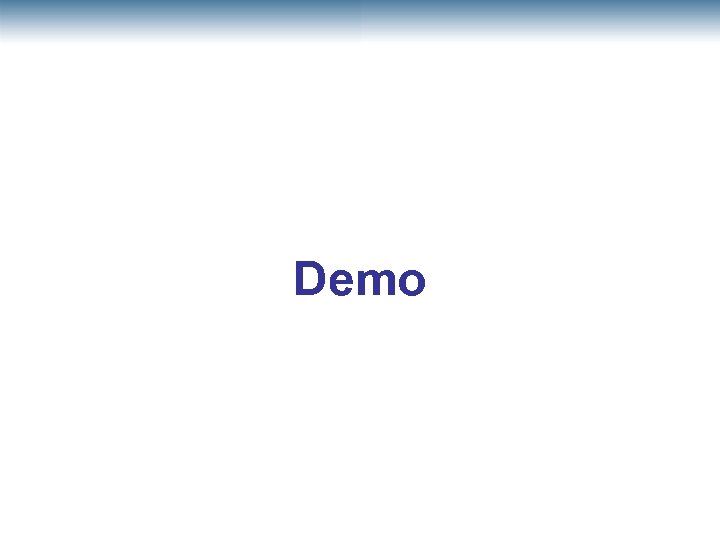 Demo 