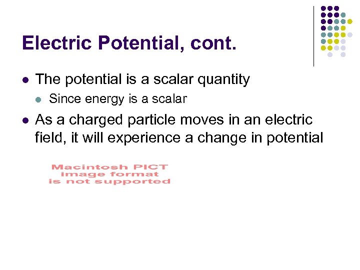 Chapter 25 Electric Potential Electrical Potential Energy