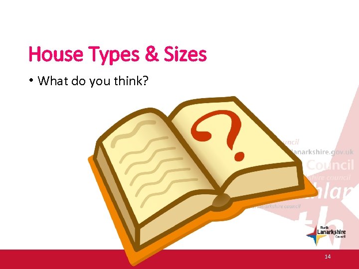 House Types & Sizes • What do you think? 14 