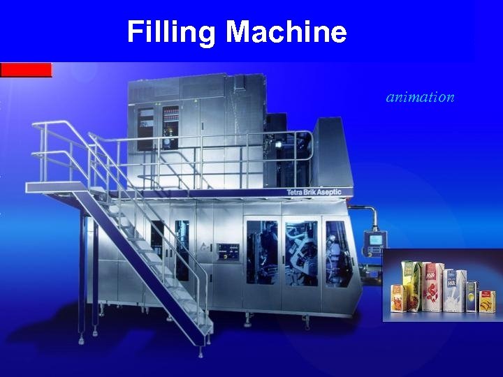 Filling Machine animation Mechatronics 