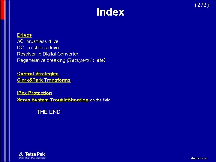 Index (2/2) Drives AC brushless drive DC brushless drive Resolver to Digital Converter Regenerative