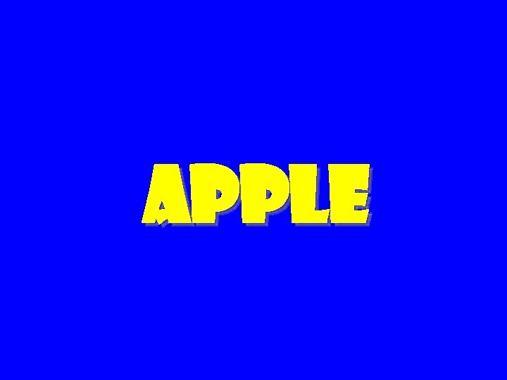Apple 