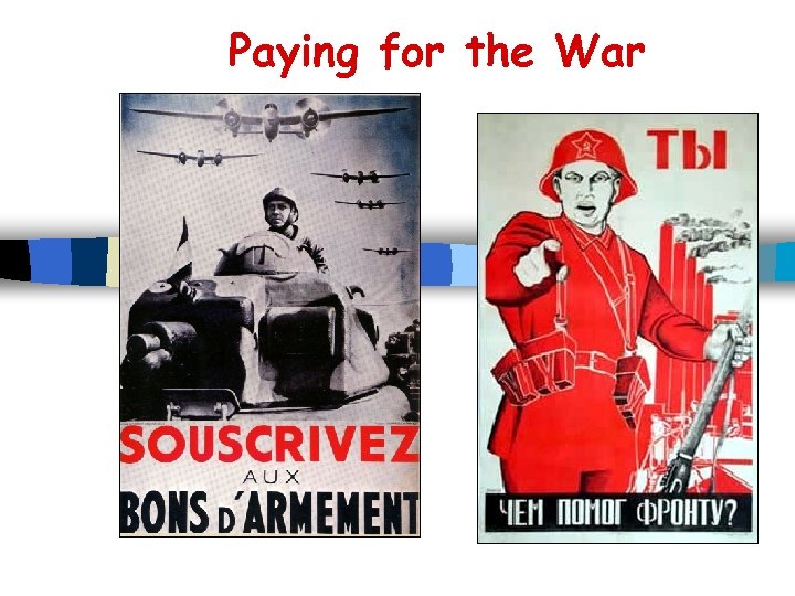 Paying for the War 