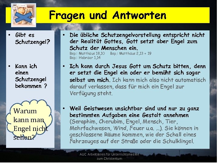 Fragen und Antworten • Gibt es Schutzengel? • Die übliche Schutzengelvorstellung entspricht nicht der