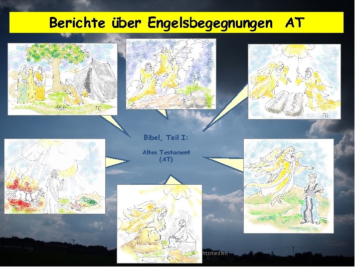 Berichte über Engelsbegegnungen AT Engelbesuch bei Abraham, zusammen mit dem Engel des Herrn (1.