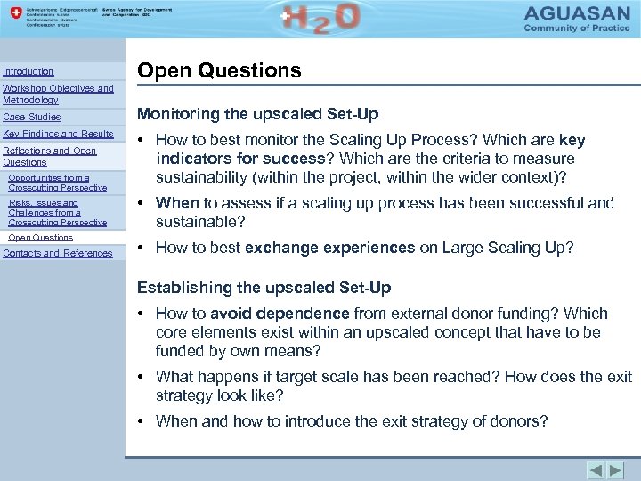 Introduction Workshop Objectives and Methodology Case Studies Key Findings and Results Reflections and Open