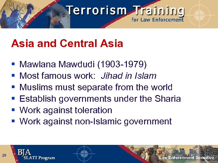 Asia and Central Asia § § § 29 Mawlana Mawdudi (1903 -1979) Most famous