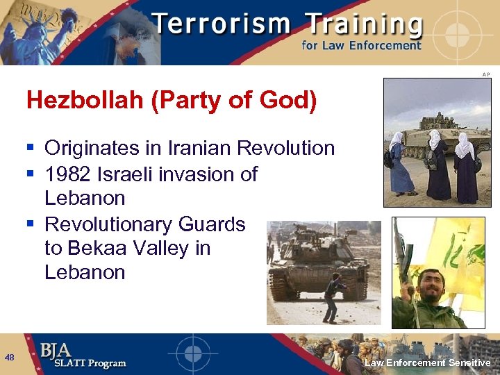 Hezbollah (Party of God) § Originates in Iranian Revolution § 1982 Israeli invasion of