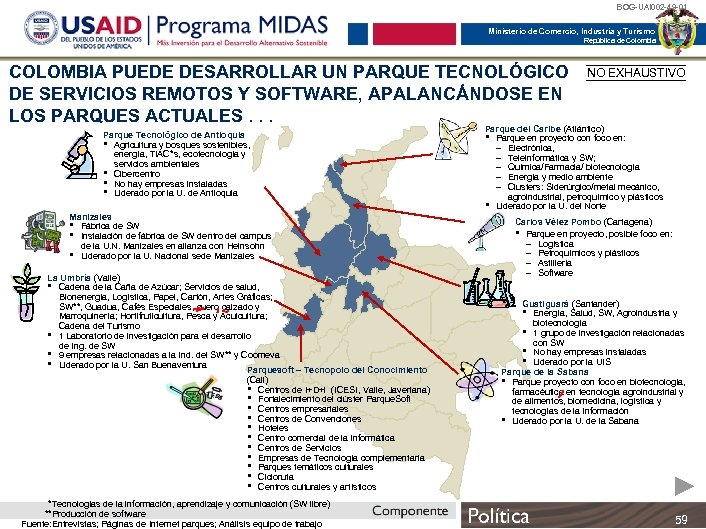 BOG-UAI 002 -49 -01 Ministerio de Comercio, Industria y Turismo República de Colombia COLOMBIA