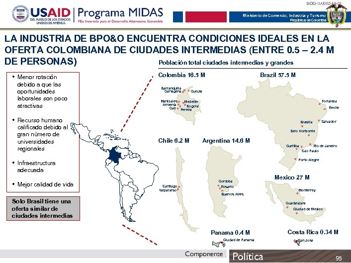 BOG-UAI 002 -49 -01 Ministerio de Comercio, Industria y Turismo República de Colombia LA