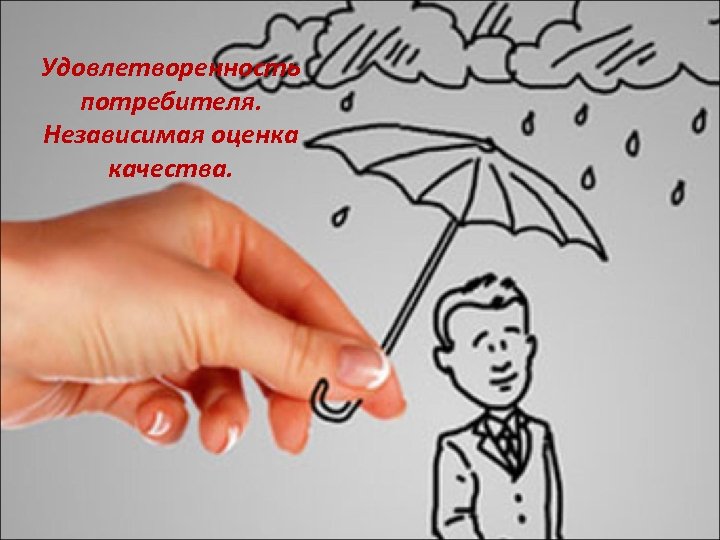 Удовлетворенность потребителя. Независимая оценка качества. 