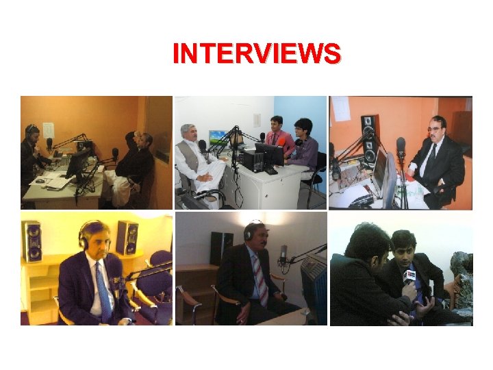 INTERVIEWS 