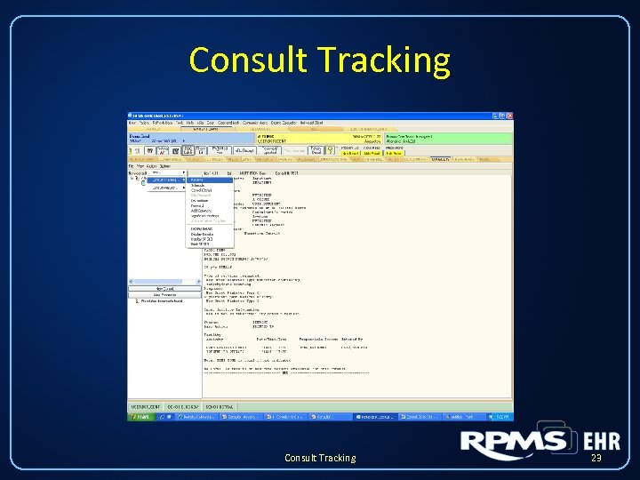 Consult Tracking 23 