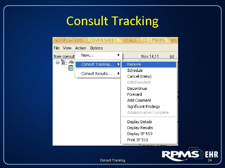 Consult Tracking 24 