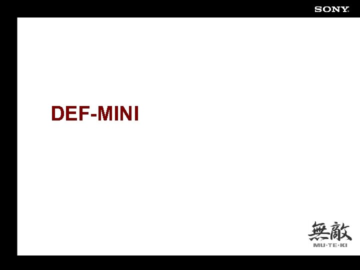 DEF-MINI 