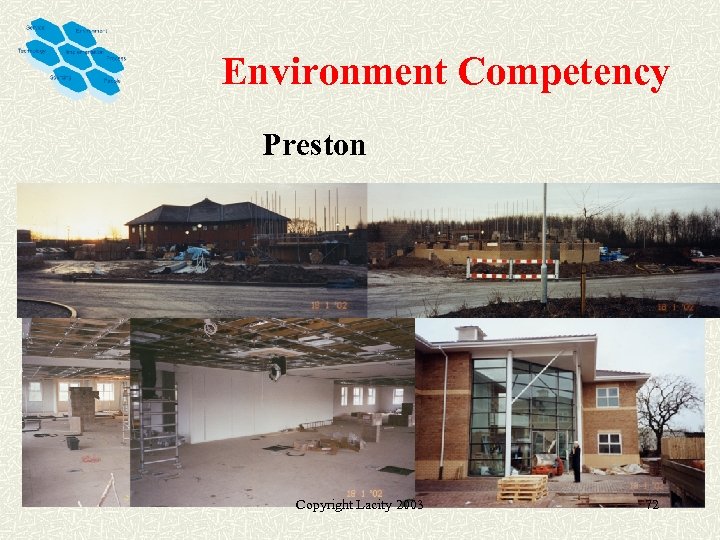 Environment Competency Preston Copyright Lacity 2003 72 