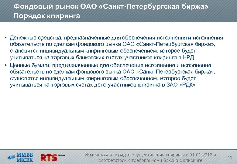 Фз о клиринге. НКЦ клиринг. Клиринг на Московской бирже время. 8_ОАО «Санкт-Петербург Телеком»».