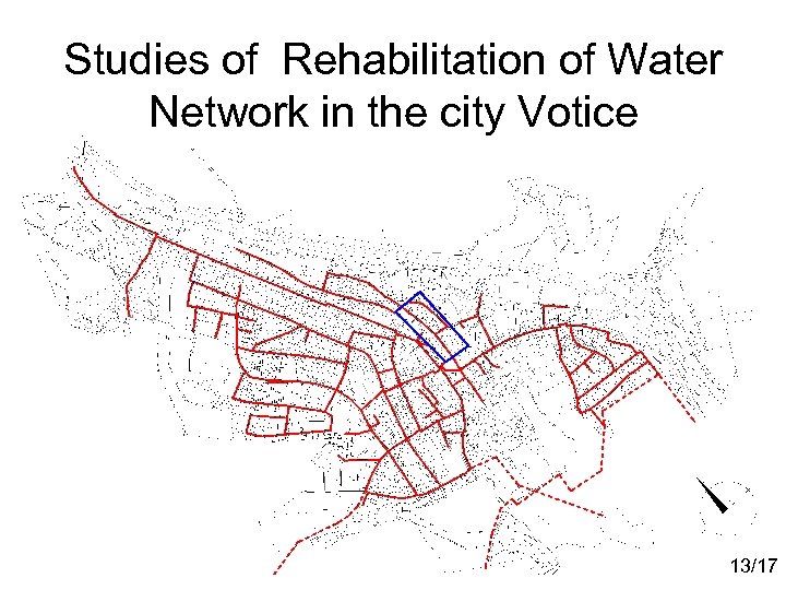 Studies of Rehabilitation of Water Network in the city Votice 13/17 