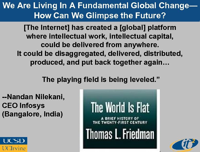 We Are Living In A Fundamental Global Change— How Can We Glimpse the Future?