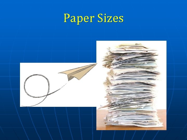 Paper Sizes 