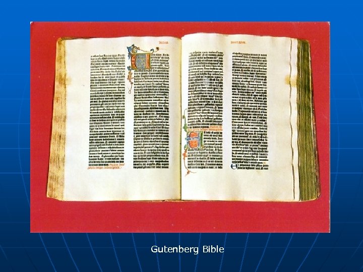 Gutenberg Bible 