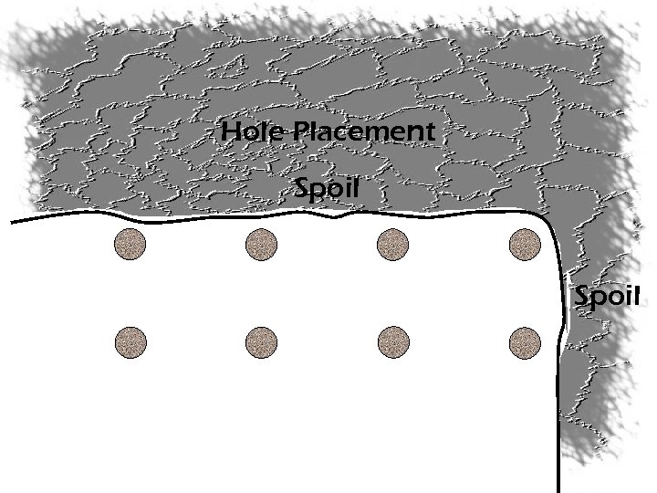 Hole Placement Spoil 