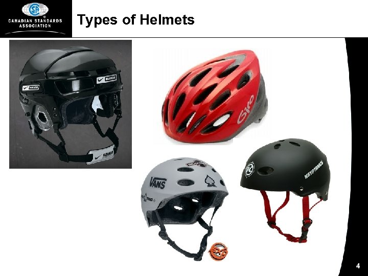 Types of Helmets 4 