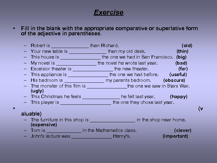 Use the words in the appropriate form. Fill in the blanks with. Fill in the blanks with the correct Comparative and Superlative forms гдз. Fill the blanks with the adjective in Brackets. Fill in the gaps using the appropriate form of the verbs in Brackets задание.