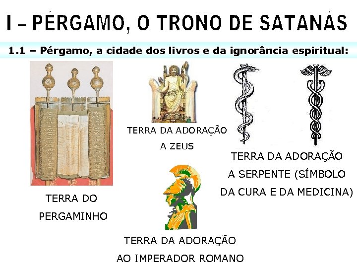 1. 1 – Pérgamo, a cidade dos livros e da ignorância espiritual: x TERRA