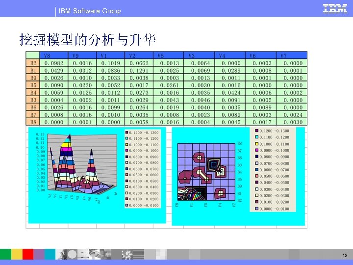IBM Software Group 挖掘模型的分析与升华 13 