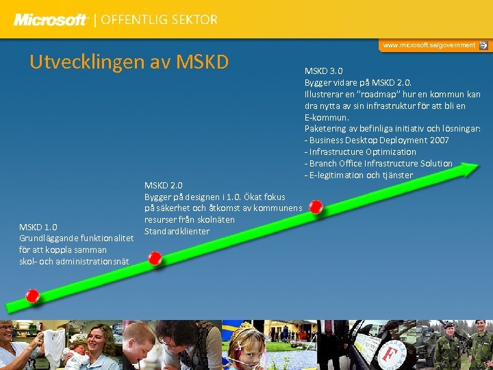 Utvecklingen av MSKD 1. 0 Grundläggande funktionalitet för att koppla samman skol- och administrationsnät