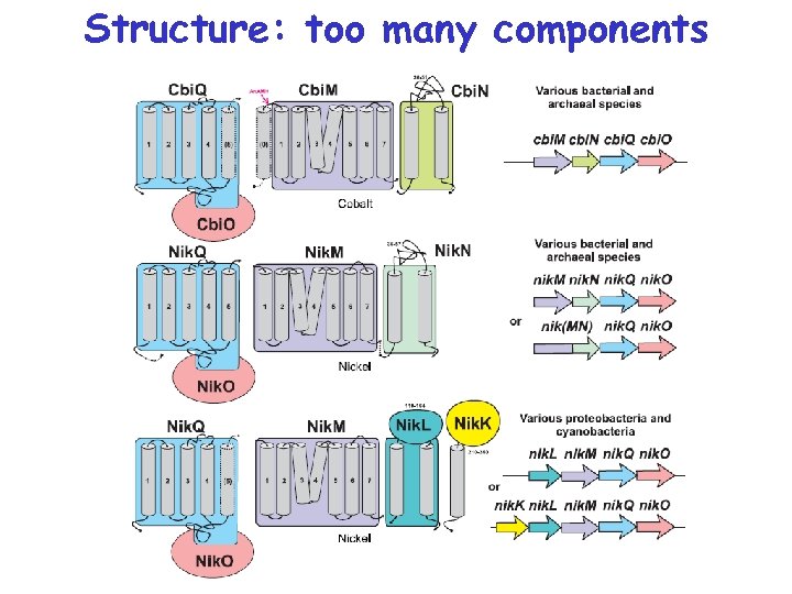 Structure: too many components 