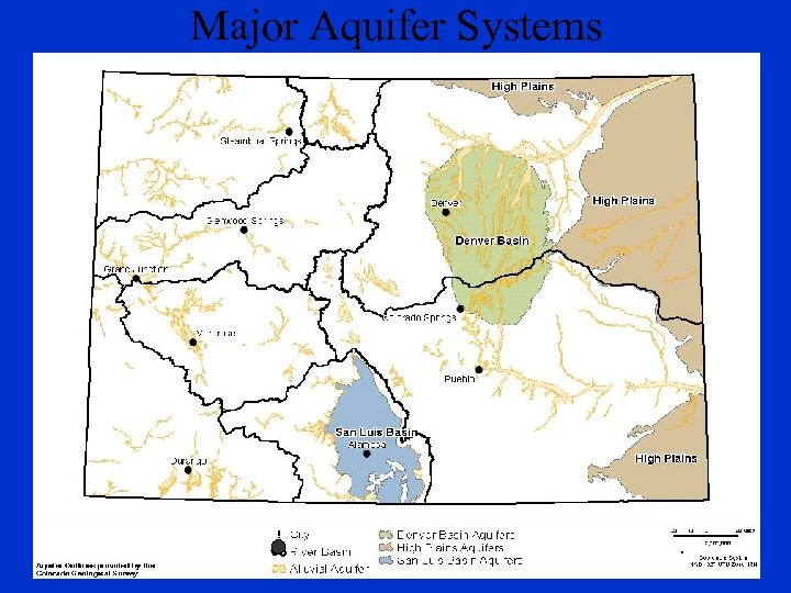 Major Aquifer Systems 