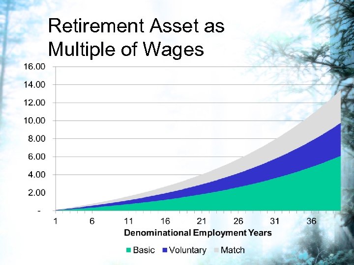 Retirement Asset as Multiple of Wages 