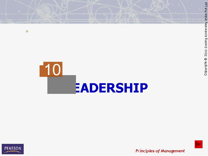 Copyright © 2011 Dorling Kindersley India Pvt Ltd 10 LEADERSHIP Principles of Management 