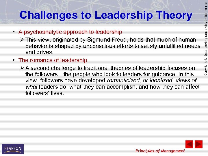  • A psychoanalytic approach to leadership Ø This view, originated by Sigmund Freud,