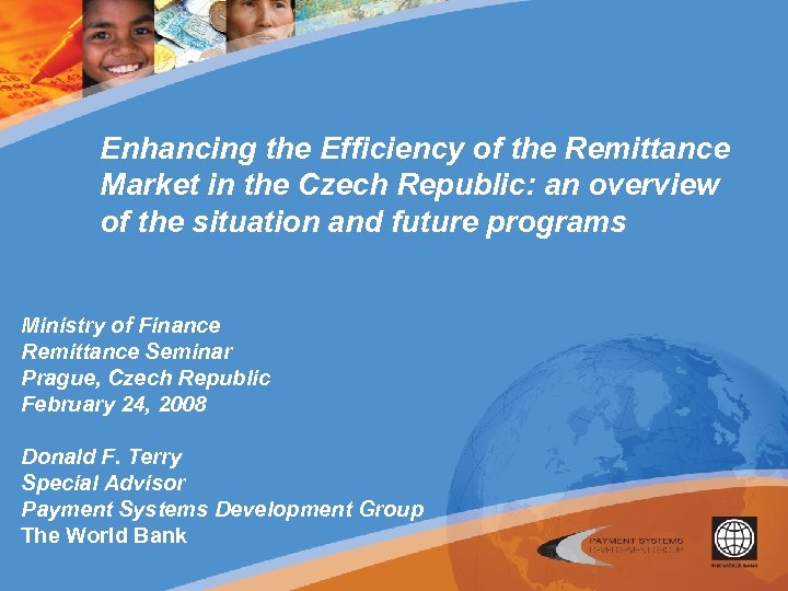 Enhancing the Efficiency of the Remittance Market in the Czech Republic: an overview of